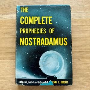 The Complete Prophecies of Nostradamus 1949 by Henry C Roberts SIGNED